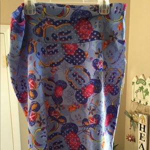 LulaRoe Disney Cassie Skirt - Large